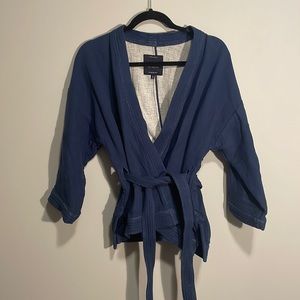 Madewell Finely Crafted wrap around cardigan